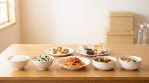 イザメシのご飯・パスタ・おかず・パンを紹介する長期保存食のイメージ