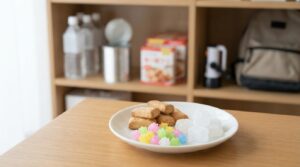 乾パンに入っている金平糖と氷砂糖の違い