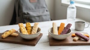 通常の7年保存クッキーと7年保存米粉クッキーの味や原材料を比較