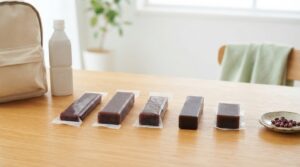 非常食用ようかん5商品の保存期間・カロリー・本数比較