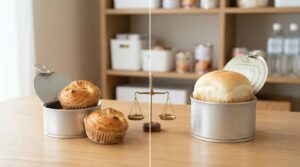 缶deボローニャと新食缶ベーカリーの味・賞味期限・値段を比較するイメージ