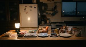 停電時に冷蔵品・冷凍品・常温保存食を食べる順番